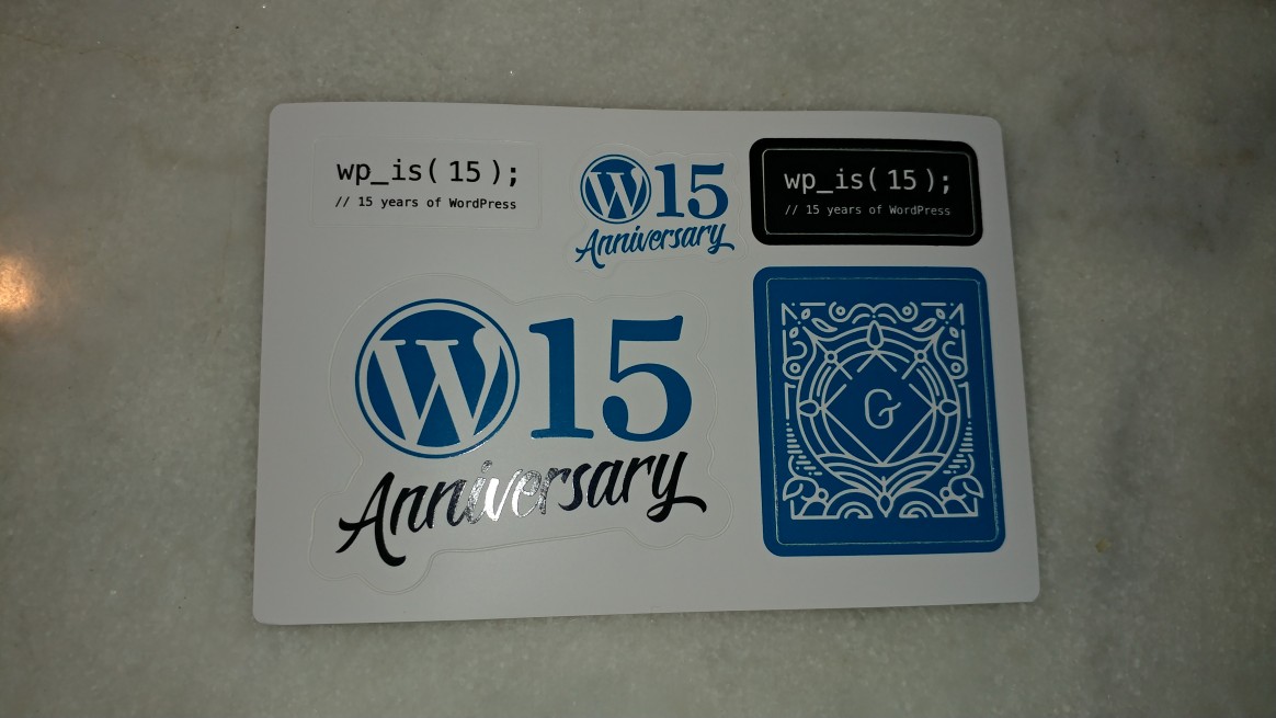 Happy 15th Anniversary WordPress!